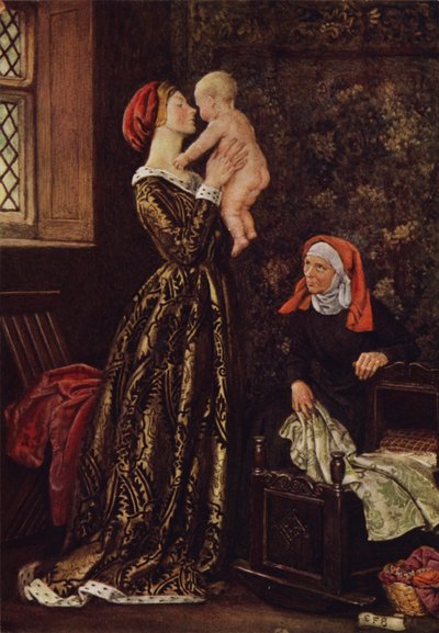 Es ist nicht das Wachsen wie ein Baum, in der Masse, das den Menschen besser macht von Eleanor Fortescue Brickdale