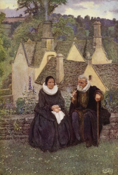 So ruhig sind wir, wenn die Leidenschaften nicht mehr sind! von Eleanor Fortescue Brickdale