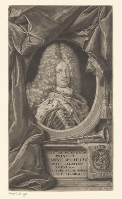 Porträt von Johann Wilhelm von Elias Christopf Heiss