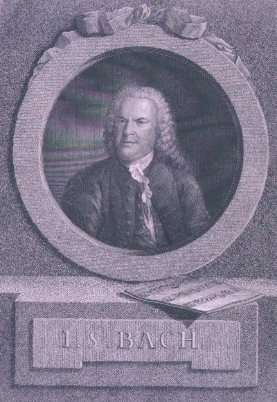 Add 38072 f.5 Johann Sebastian Bach (1685-1750), deutscher Komponist, graviert von S.G. Kutner von Elias Gottleib (after) Haussmann