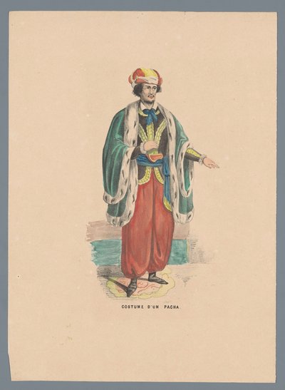 Kostüm eines Paschas von Elias Spanier (attributed to)