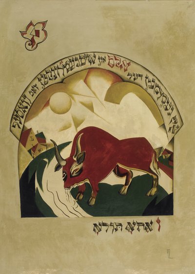 Stier von Eliezer Markowich Lissitzky