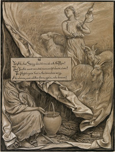 (Illustration für Rubáiyát von Omar Khayyám) Jugend und Alter von Elihu Vedder
