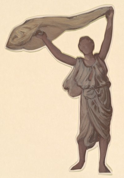 Studie für Griechische Mädchen beim Baden, ca. 1872 von Elihu Vedder