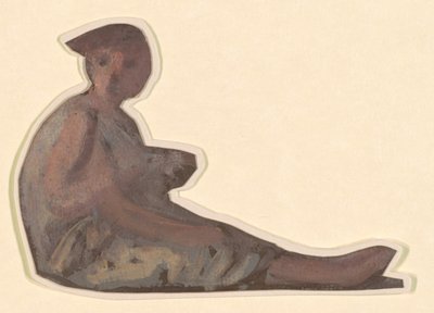 Studie für Griechische Mädchen beim Baden, ca. 1872 von Elihu Vedder