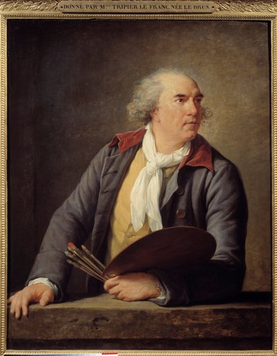 Porträt des Malers Hubert Robert (1733-1808) von Elisabeth Louise Vigee Lebrun