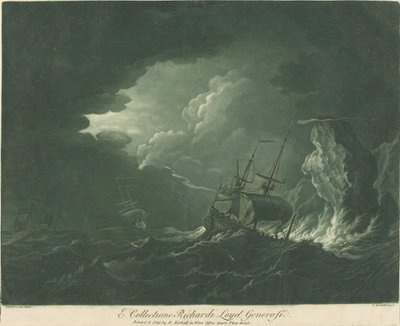 Schifffahrtsszene aus der Sammlung von Richard Lloyd von Elisha Kirkall after Willem van de Velde the Elder