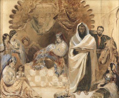 Eine Brit Milah in Tanger, 1838 von Elizabeth Murray