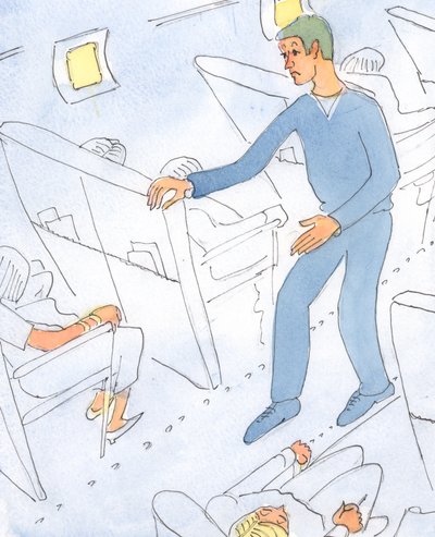 Eine Person, die immer um ihren Seelenzustand und die Wahrscheinlichkeit, in den Himmel zu kommen, besorgt ist, ist wie ein Urlauber, der im Flugzeug herumrennt und sich ängstlich nach dem Wetter erkundigt von Elizabeth Wang