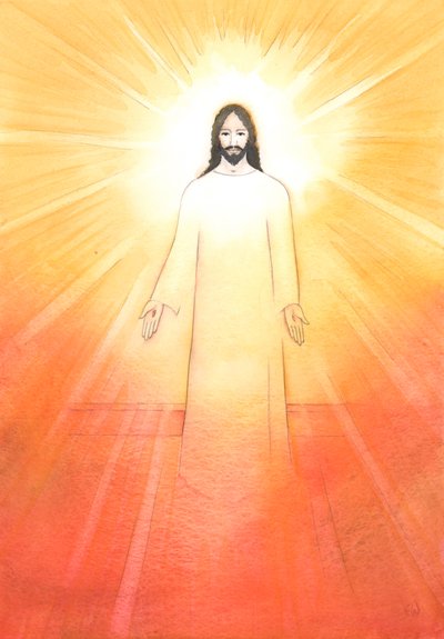 Alle, die sich danach sehnen, dem allheiligen Sohn Gottes nahe zu sein, sollten danach streben, würdig zu sein, Kinder Gottes genannt zu werden. von Elizabeth Wang