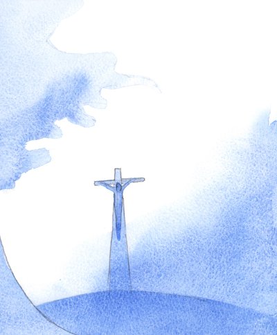 Als Christus bei der Weihe zu unserem Altar kam, sah ich ein hohes, dunkles Fenster in die Zeit, 2000 von Elizabeth Wang
