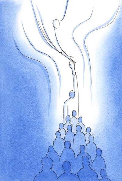 Bei jeder Messe erreichen wir durch das Opfer Christi, unseres Hauptes, den Vater, verbunden miteinander und mit Ihm. von Elizabeth Wang