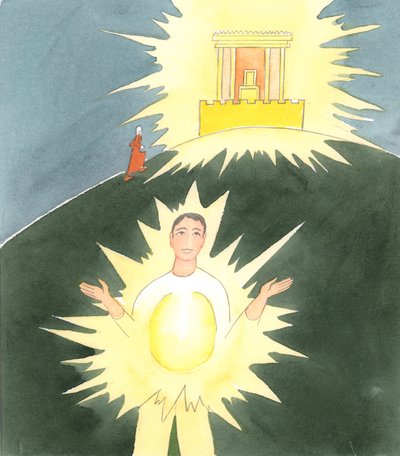 Vor der Zeit Christi mussten die Menschen zum Tempel in Jerusalem gehen, um dort zu sein, wo Gott auf besondere Weise herabgekommen war von Elizabeth Wang