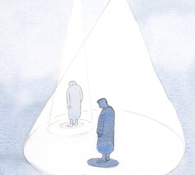 Durch unsere kleinste Tat der Reue und Demut vergrößert Gott unser Verständnis, wie ein wachsender Lichtkreis. von Elizabeth Wang