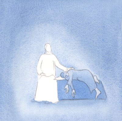 Christus ist seinen Freunden in jeder Situation nahe von Elizabeth Wang