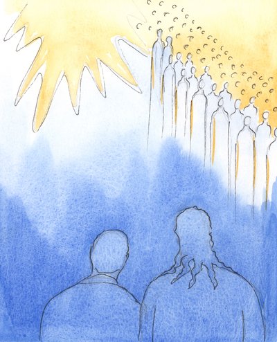 Christus ist mit uns, wenn wir seine Heiligen ehren von Elizabeth Wang