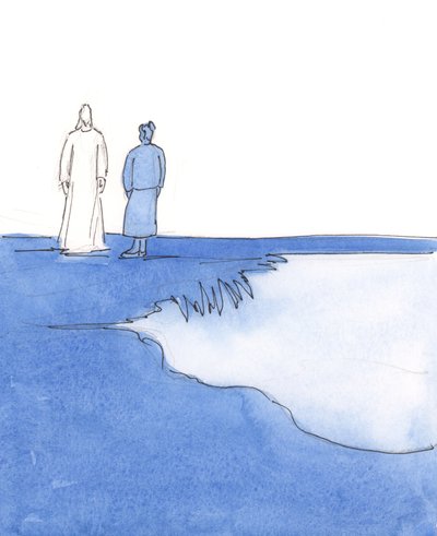 Christus erinnerte mich an das, was er mir vor langer Zeit gezeigt hat, als Erinnerung für uns alle, dass, wenn jemand absichtlich Unrecht tut, es so ist, als ob er den ersten Schritt auf eine Straße macht, die kurz davor ist, einzustürzen von Elizabeth Wang