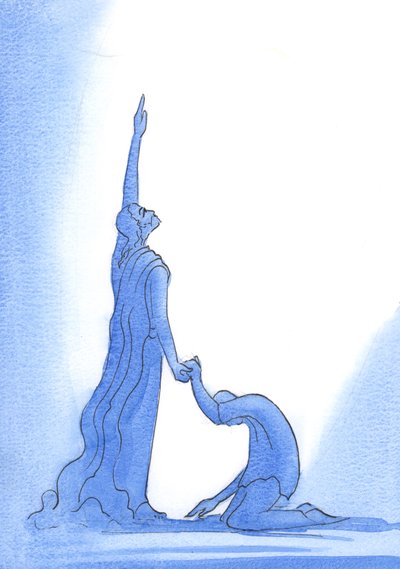 Christus, der sündlose Gott-Mensch, ist der Champion der Sünder, 2002 von Elizabeth Wang