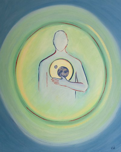 Aus dem Herzen Gottes ist alles entstanden, was existiert von Elizabeth Wang