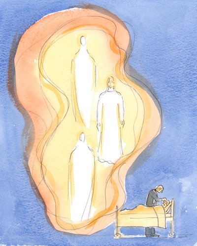 Gottes Geschenk an die Kranken ist Jesus Christus selbst, mit dem Vater und dem Heiligen Geist, ein Gott - am Werk in diesem Sakrament von Elizabeth Wang