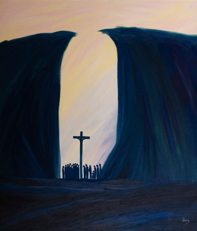 So klein, isoliert oder verfolgt unsere Gemeinschaft auch sein mag, Christus ist bei der Messe unter uns, als ob er in einer Schlucht wäre. von Elizabeth Wang