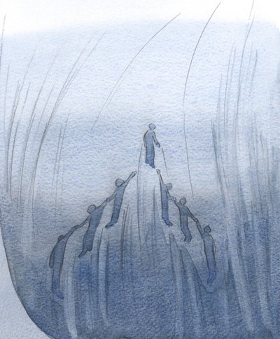 Ich sah, dass wir durch unsere Gebete für jemanden und durch ihre Gebete für uns einander nahe an Gottes Herz heben. von Elizabeth Wang