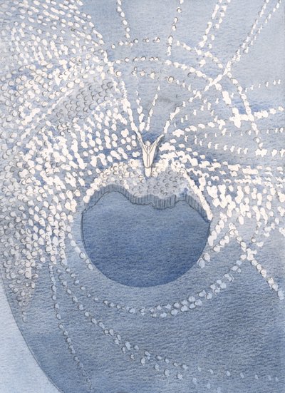 Mir wurde ein Blick auf die Höhe und Tiefe der Herrlichkeit Gottes gewährt. Himmel und Erde sind eins, in freudiger Anbetung, durch Christus von Elizabeth Wang