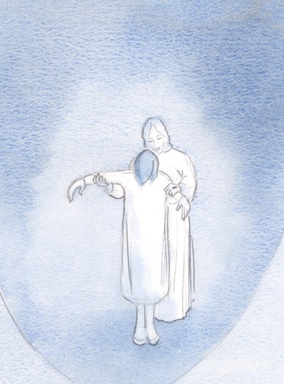 Wenn wir eins mit Christus im Leiden werden (geduldig ertragen), werden wir eins mit ihm im Gebet von Elizabeth Wang