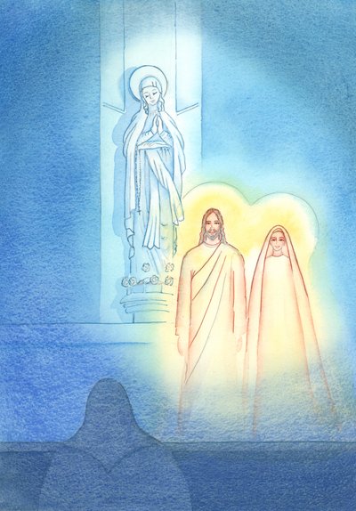 Es gefiel Jesus, seine Mutter Maria mit ihm in die Marienkapelle zu bringen und mir zu zeigen, was ich glaube. von Elizabeth Wang