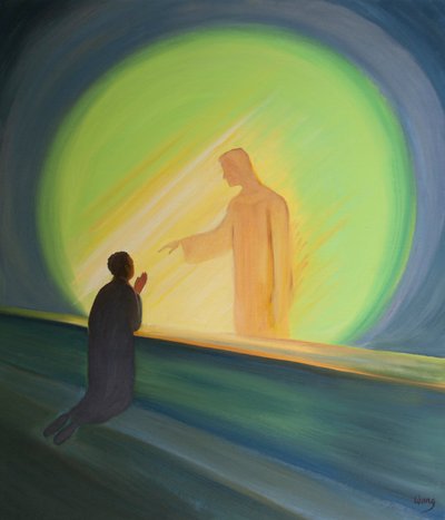 Jesus reicht uns in der Heiligen Kommunion die Hand, um unsere Lasten zu erleichtern und uns Freude zu schenken von Elizabeth Wang