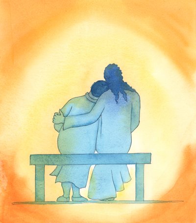 Jesu Liebe ist persönlich, zärtlich und unveränderlich; Er ist immer bei uns, besonders im Allerheiligsten Sakrament, und tröstet uns mit Seiner Gegenwart von Elizabeth Wang