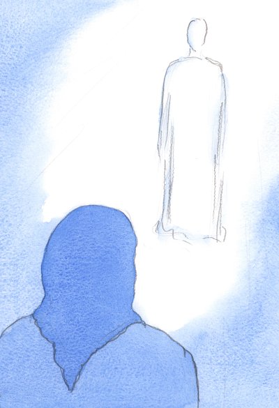 Licht und Gnade können reichlich auf meine Seele strömen, von Christus, wenn ich energisch gegen Versuchungen kämpfe, 2002 von Elizabeth Wang