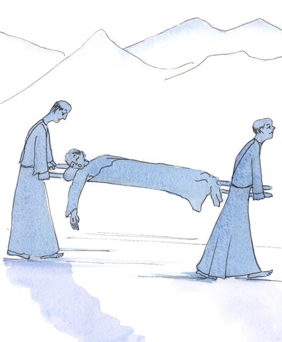 St. Franziskus von Assisi war bis zum Ende in Liebe zu Gott und zu anderen eifrig, sprach offen über Himmel und Hölle, 2004 von Elizabeth Wang