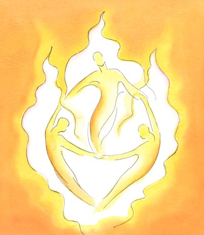 Die drei göttlichen Personen, die ein Gott sind, sind in der Ewigkeit in einem unaufhörlichen, ungebrochenen, glückseligen und gegenseitigen Geben und Empfangen vollkommener Liebe 