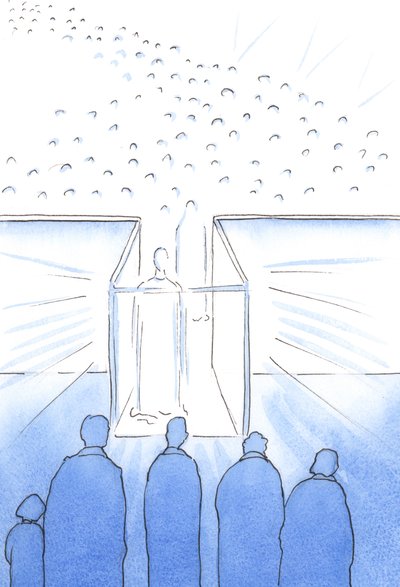 Das Tabernakel ist wie ein Flur zum Himmel, wo wir Christus und seine Heiligen treffen und uns auf das Ende des Lebens vorbereiten können. von Elizabeth Wang