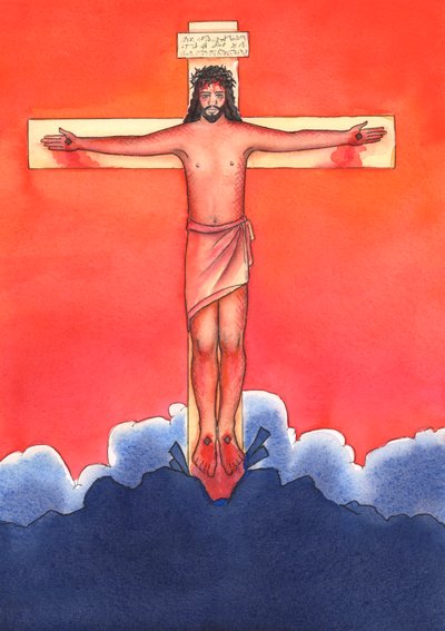 Die Freunde Christi heute, die sich nicht die Mühe machen, zur Messe zu gehen, handeln wie die Freunde Christi vor langer Zeit, die wegliefen, als Christus verhaftet und gekreuzigt wurde von Elizabeth Wang