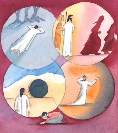 Wir können unser Leiden in Einheit mit Jesus in seiner Passion aufopfern, um ihn zu trösten und anderen Seelen zu helfen. von Elizabeth Wang