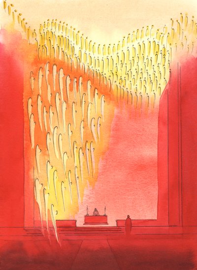 Wir wären überrascht, wenn wir sehen könnten, wie dankbar die Heiligen und Engel sind, wenn wir sie in der Kirche begrüßen und ehren von Elizabeth Wang