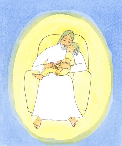 Wenn ein Freund Christi ihn in der Heiligen Kommunion empfängt, aber zu krank und müde ist, um zu beten, kann sie sicher sein, dass Christus sie in seiner liebevollen Fürsorge 