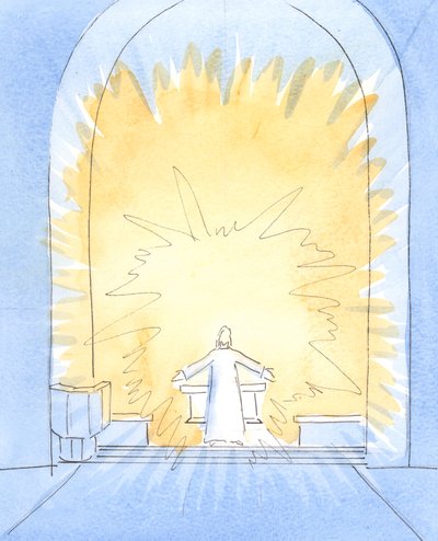 Wenn das Brot bei der Messe geweiht wurde, ist Christus in seiner ganzen Herrlichkeit substantiell auf unserem Altar gegenwärtig von Elizabeth Wang