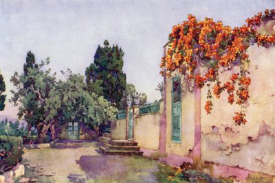 Eingang zu einer spanischen Villa von Ella Du Cane