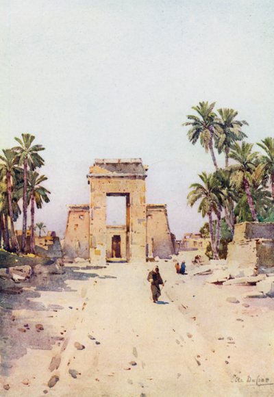 Das Tor von Euergetes, Karnak von Ella Du Cane