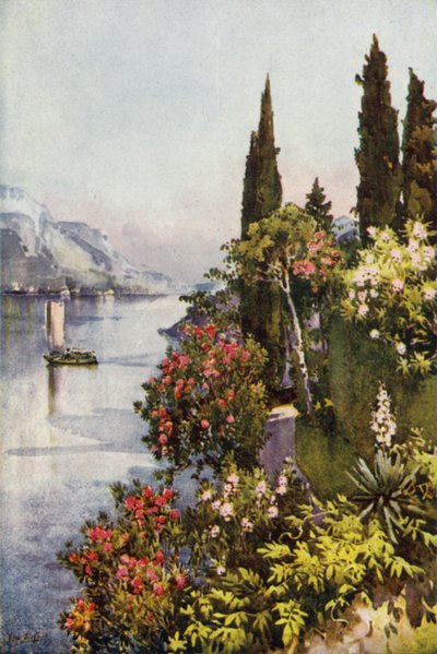Villa Giulia, Lago di Como von Ella Du Cane