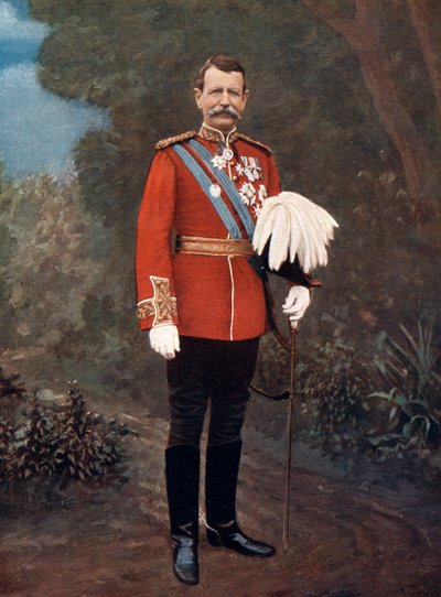 General Sir Charles Warren, britischer Soldat, 1902 von Elliott and Fry