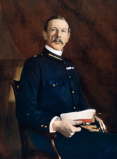 Generalleutnant Sir HE Colvile, Kommandeur der 9. Division, Südafrika-Feldtruppe, 1902 von Elliott and Fry