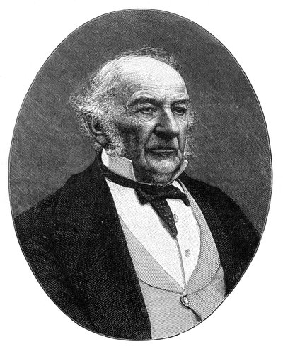 William Ewart Gladstone, britischer liberaler Staatsmann und Premierminister, um 1890 von Elliott and Fry