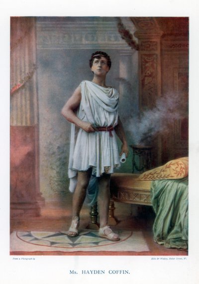 Charles Hayden Coffin, englischer Schauspieler und Sänger, 1901 von Ellis and Walery