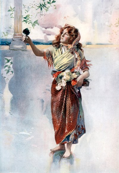 Ellaline Terriss in Bluebell in Fairyland, um 1902 von Ellis and Walery