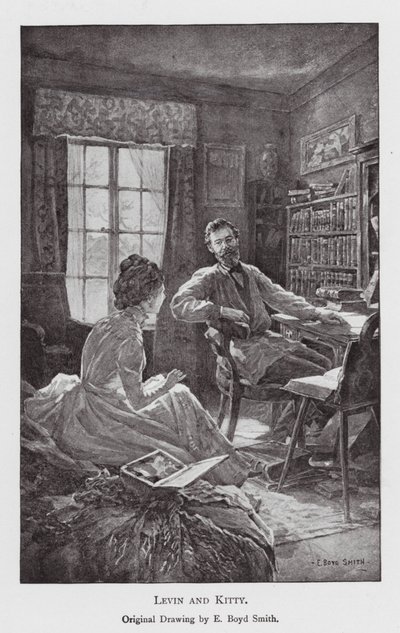 Illustration für Anna Karenina von Leo Tolstoi von Elmer Boyd Smith