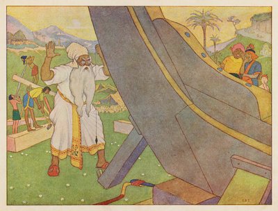 Noahs Arche: Bau der Arche von Elmer Boyd Smith